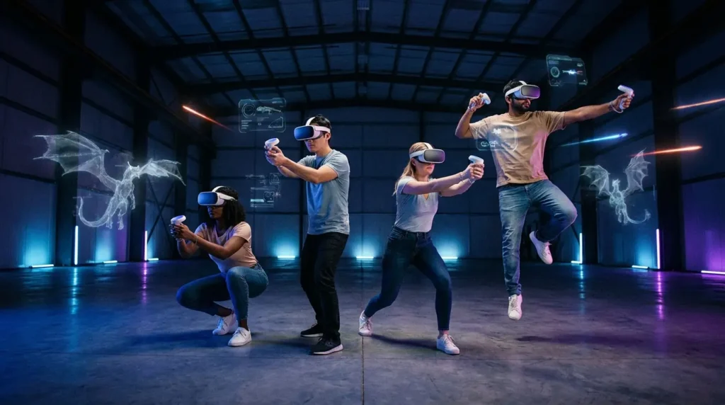 what is free roam vr - zero latency vr fort worth